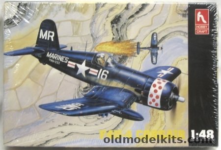 Hobby Craft 1/48 F4U-4 Corsair Marines VMA-332 - (F4U4), HC1517 plastic model kit